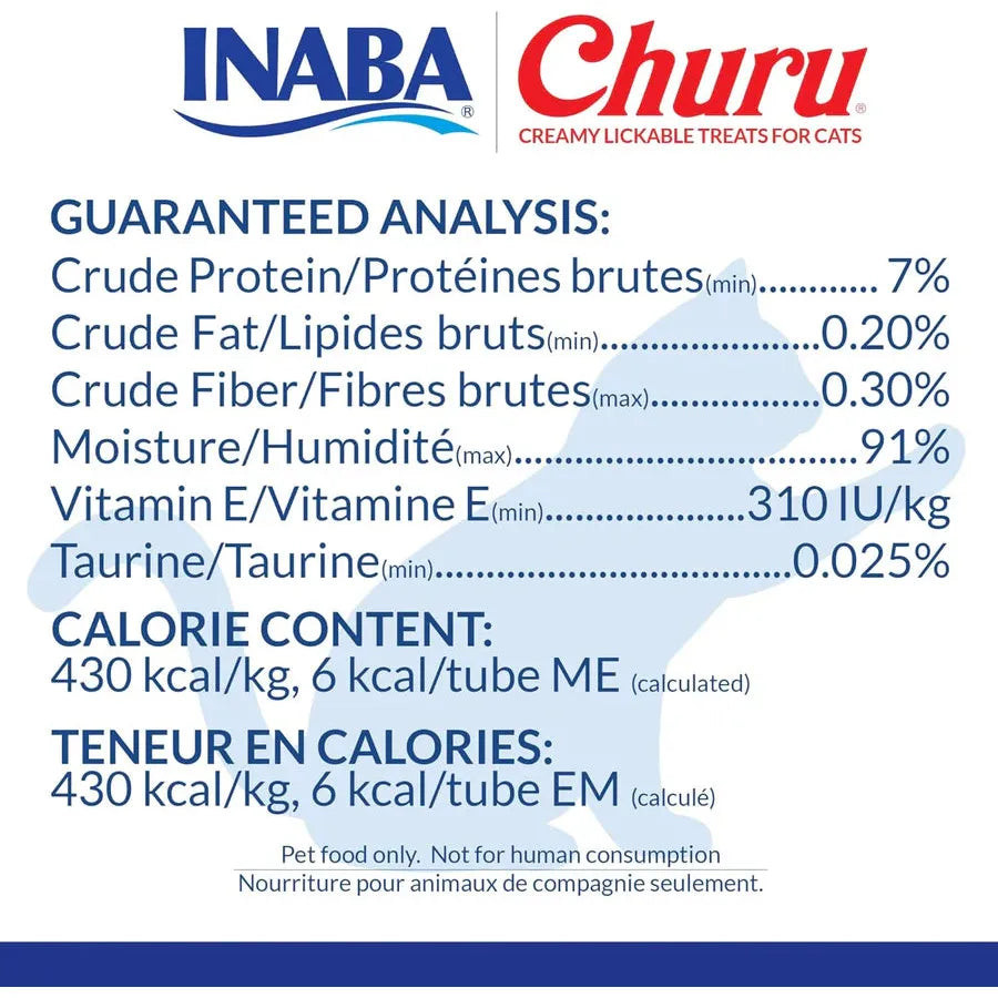 INABA Cat Churu Chicken Seafood Varieties 50pcs