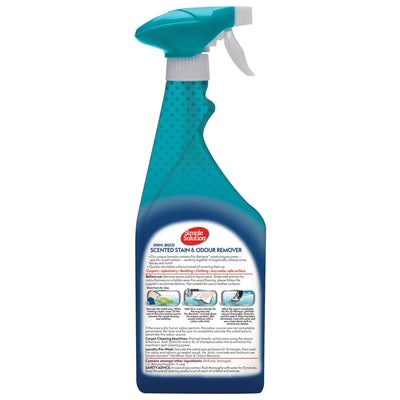 Simple Solution Stain & Odour Remover For Dogs - Spring Breeze 750ML