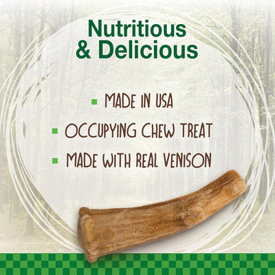 Nylabone Dog Chew Treats Healthy Edibles Wild Venison Antler