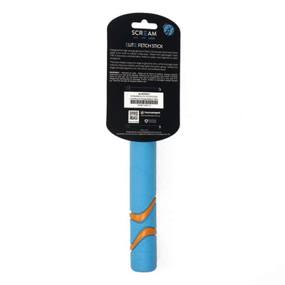 Scream Elite Fetch Stick Loud Blue & Orange - Medium