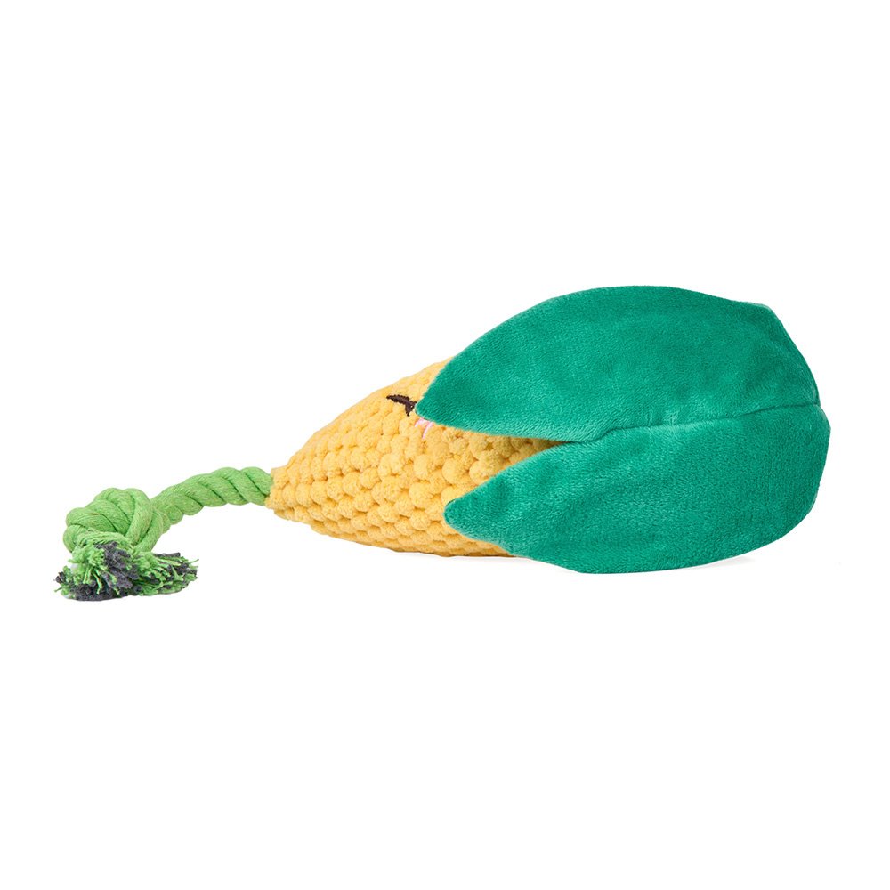 Zippypaws Plush Toys For Dog Crinkle Crops - Corn