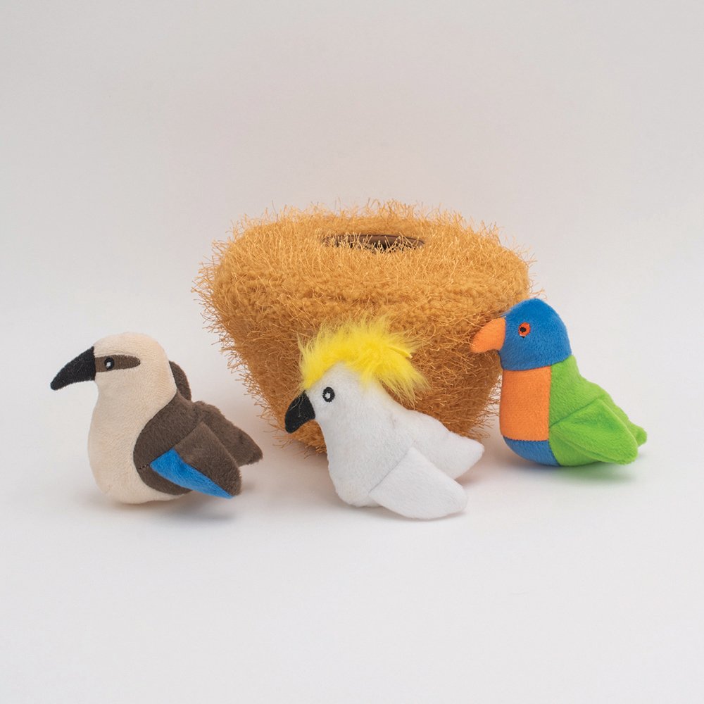 Zippypaws Plush Toys For Dog Zippy Burrow® – Australian Birds Nest