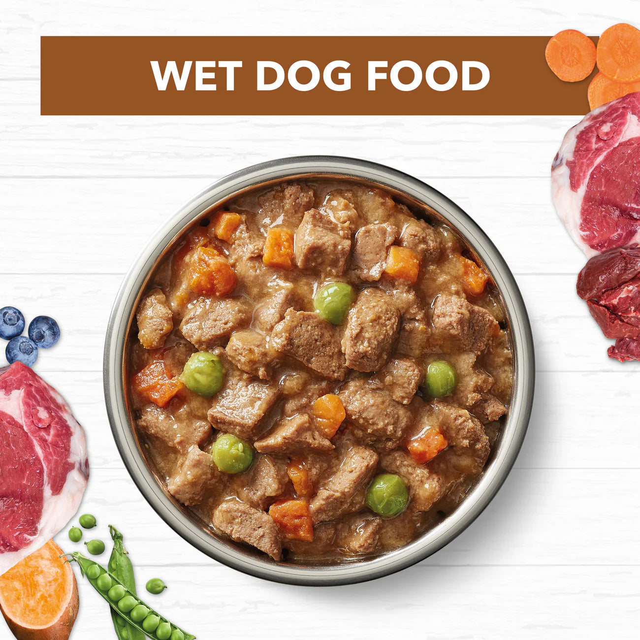 IVORY COAT - Grain Free Adult Wet Dog Food Lamb & Kangaroo Stew
