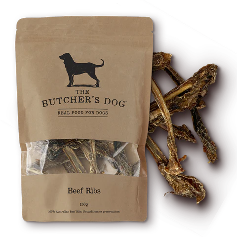 The Buther's Dog | Dog Treat Beef Spare Ribs 150g