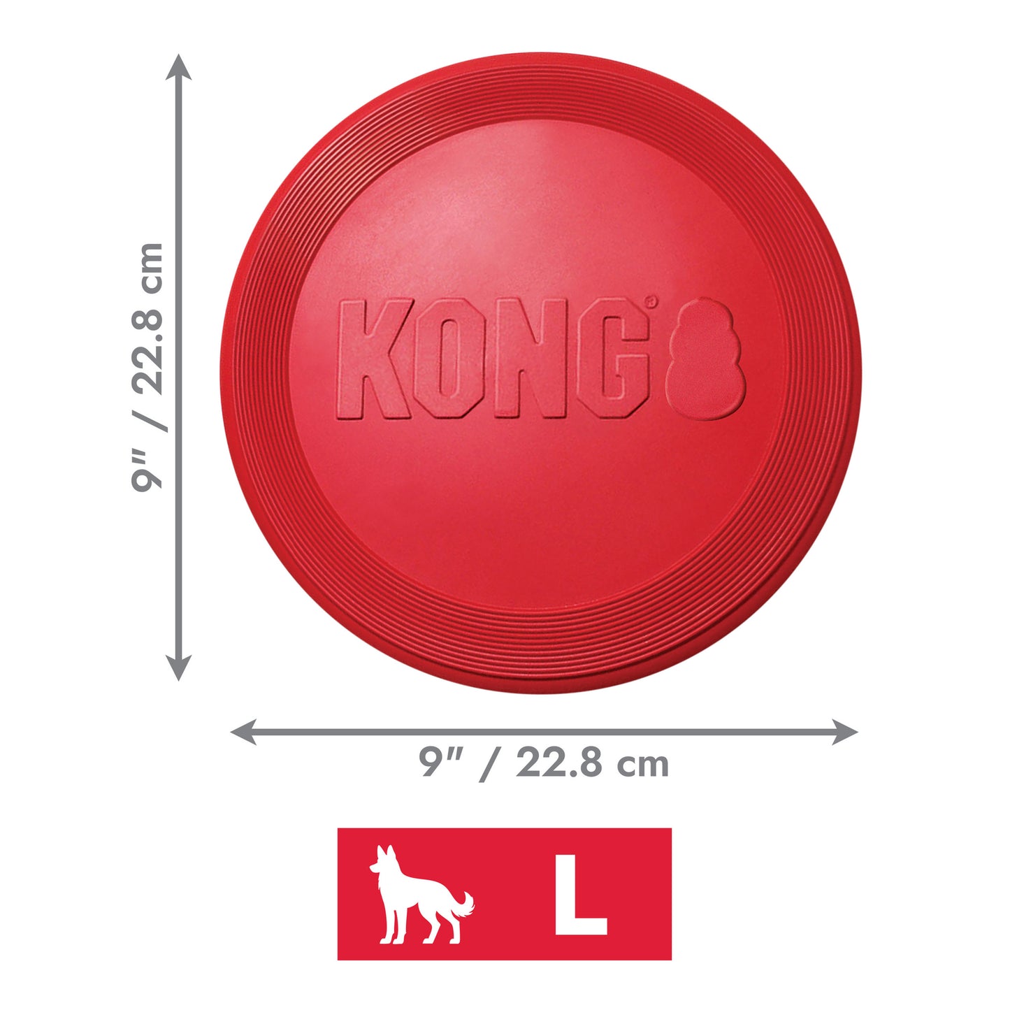 KONG Dog Toy Flyer Large