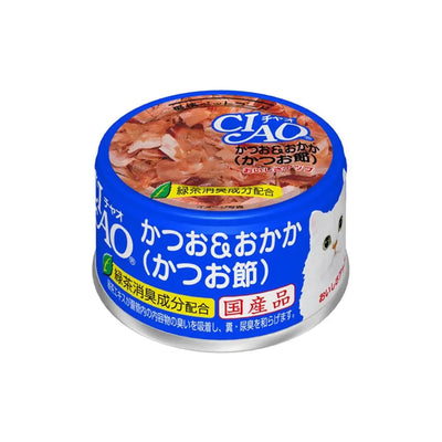 CIAO Canned Jelly For Cat Skipjack Tuna With Dried Bonito 85G