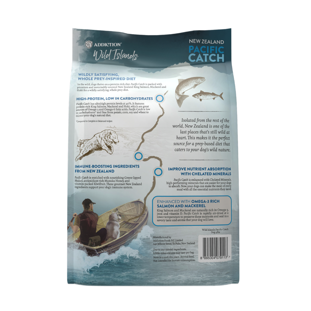 Addiction Dog Dry Food Wild Islands Pacific Catch