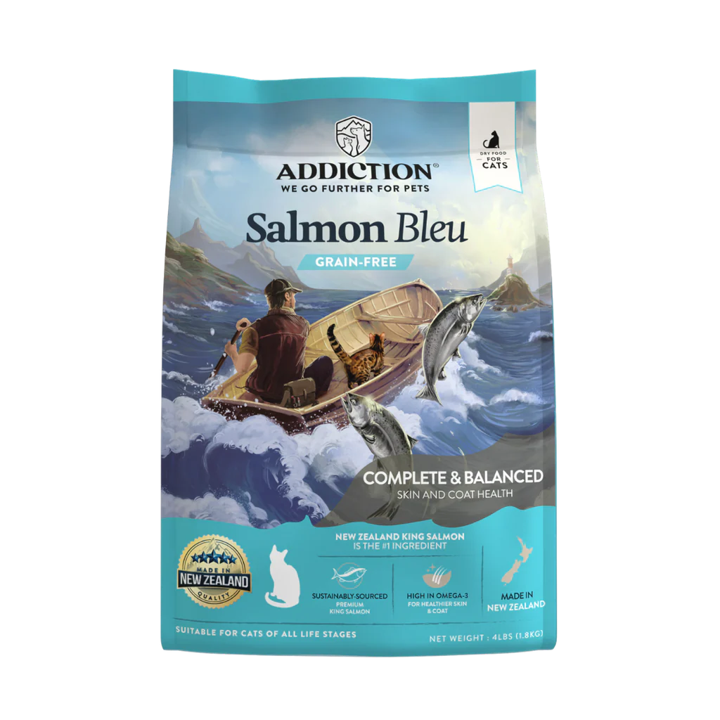 Addiction Cat Dry Food Salmon Bleu 1.8kg