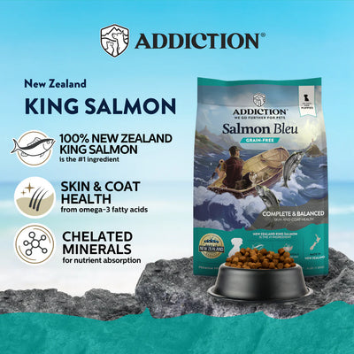 Addiction Dog Dry Food Salmon Bleu Puppy 1.8Kg