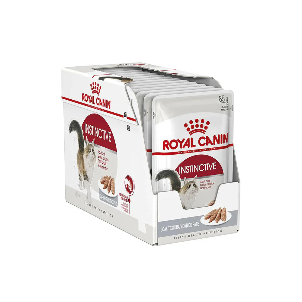 ROYAL CANIN Instinctive Loaf Adult Wet Cat Food 85g x 12