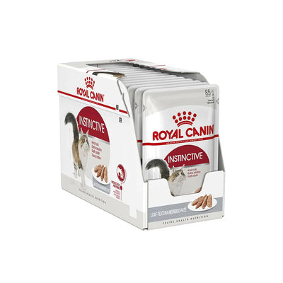 ROYAL CANIN Instinctive Loaf Adult Wet Cat Food 85g x 12