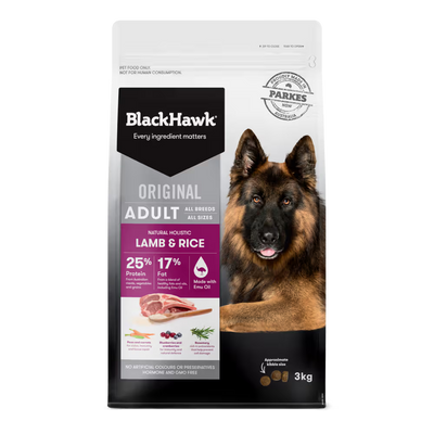 Black Hawk Adult Dog Dry Food Lamb And Rice