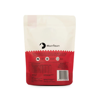 MEATY TREATY Beef Meals Toppers Freeze Dried Dog & Cat Treats 50g