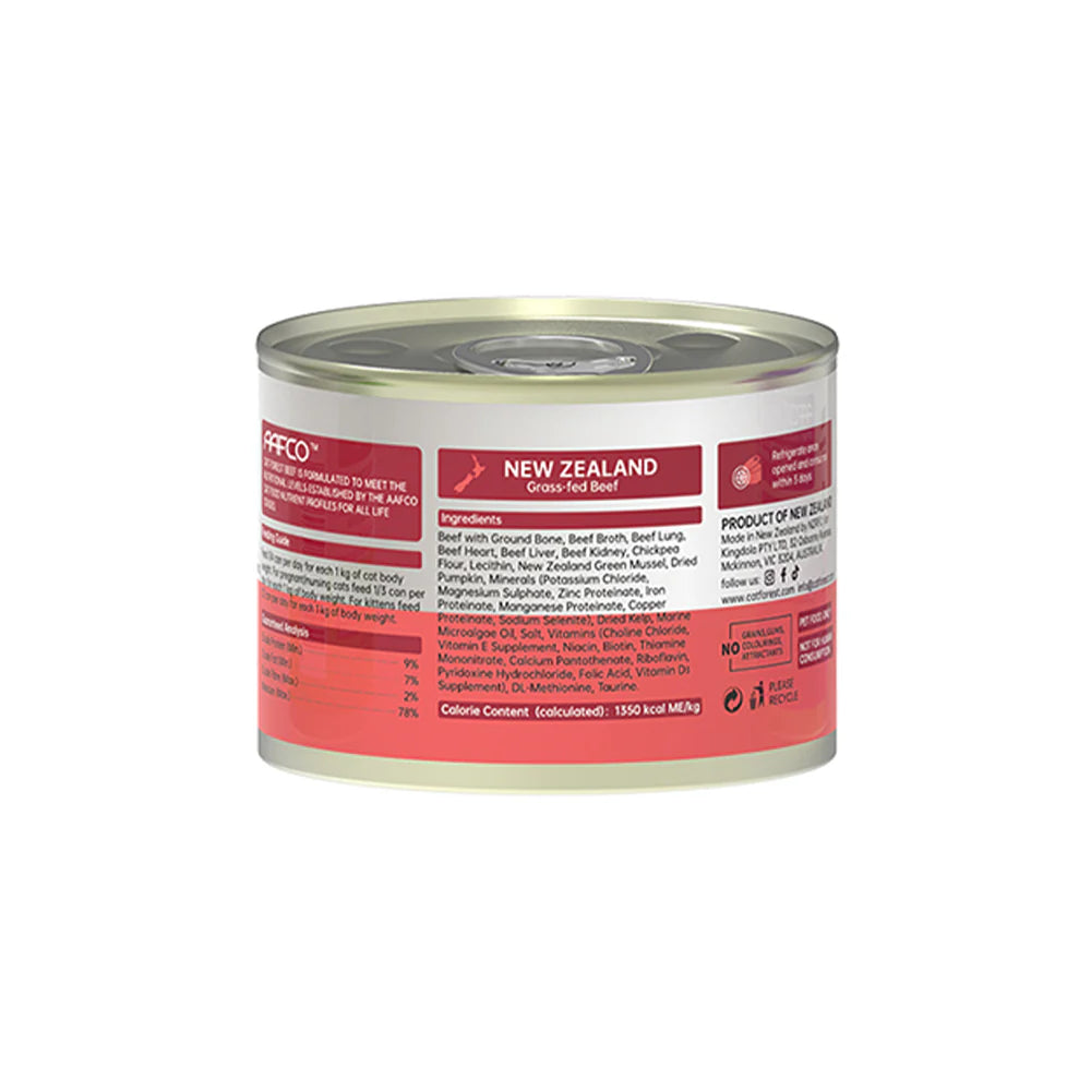 CAT FOREST Wet Cat Food Grass-Fed Beef