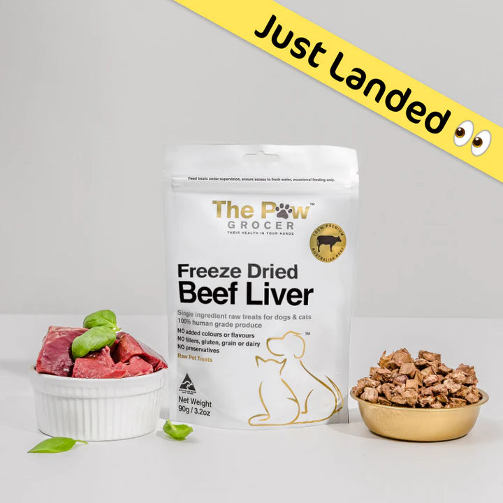 The Paw Grocer - Freeze Dried Diced Beef Liver
