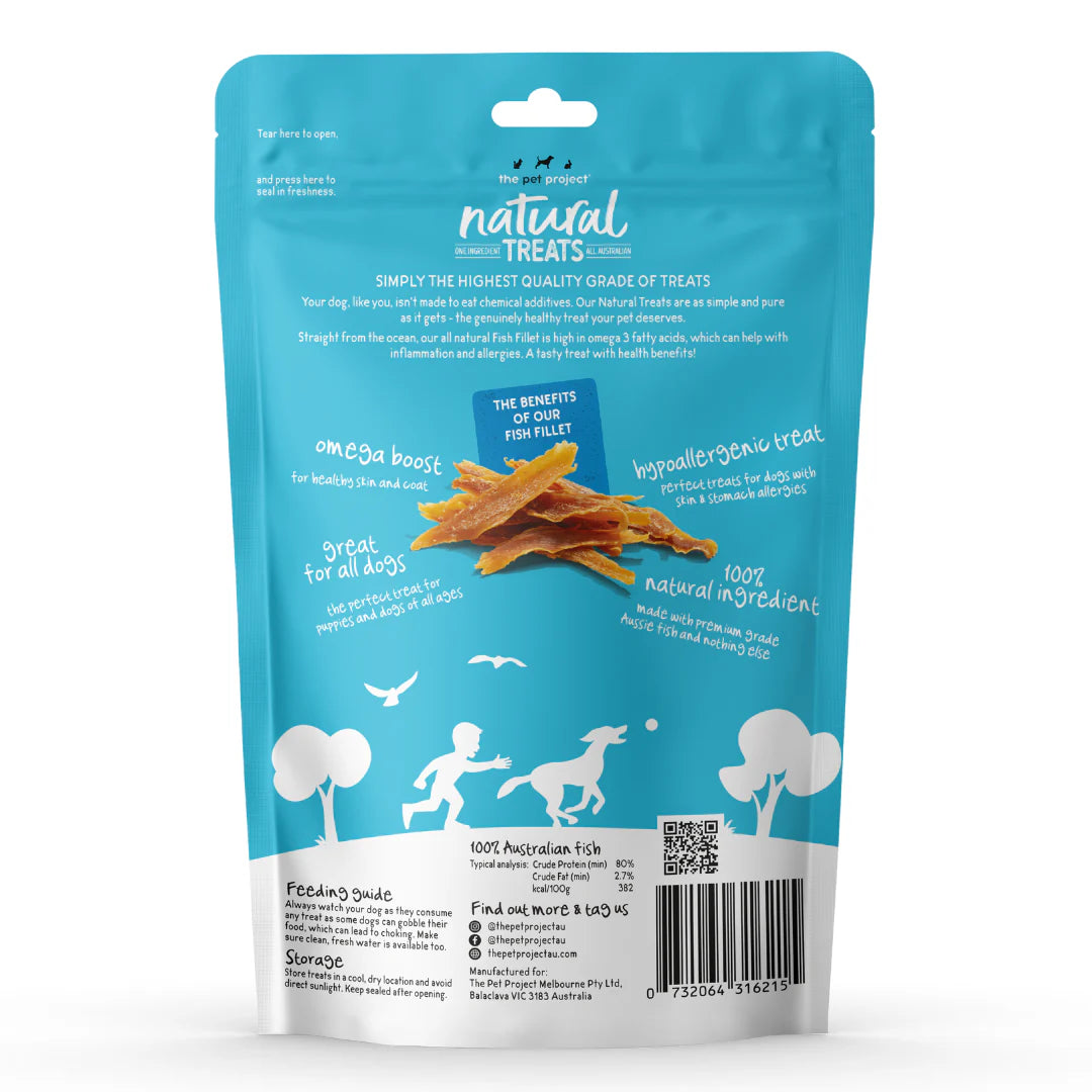 The Pet Projcet FISH FILLET (100G) Dog Treats