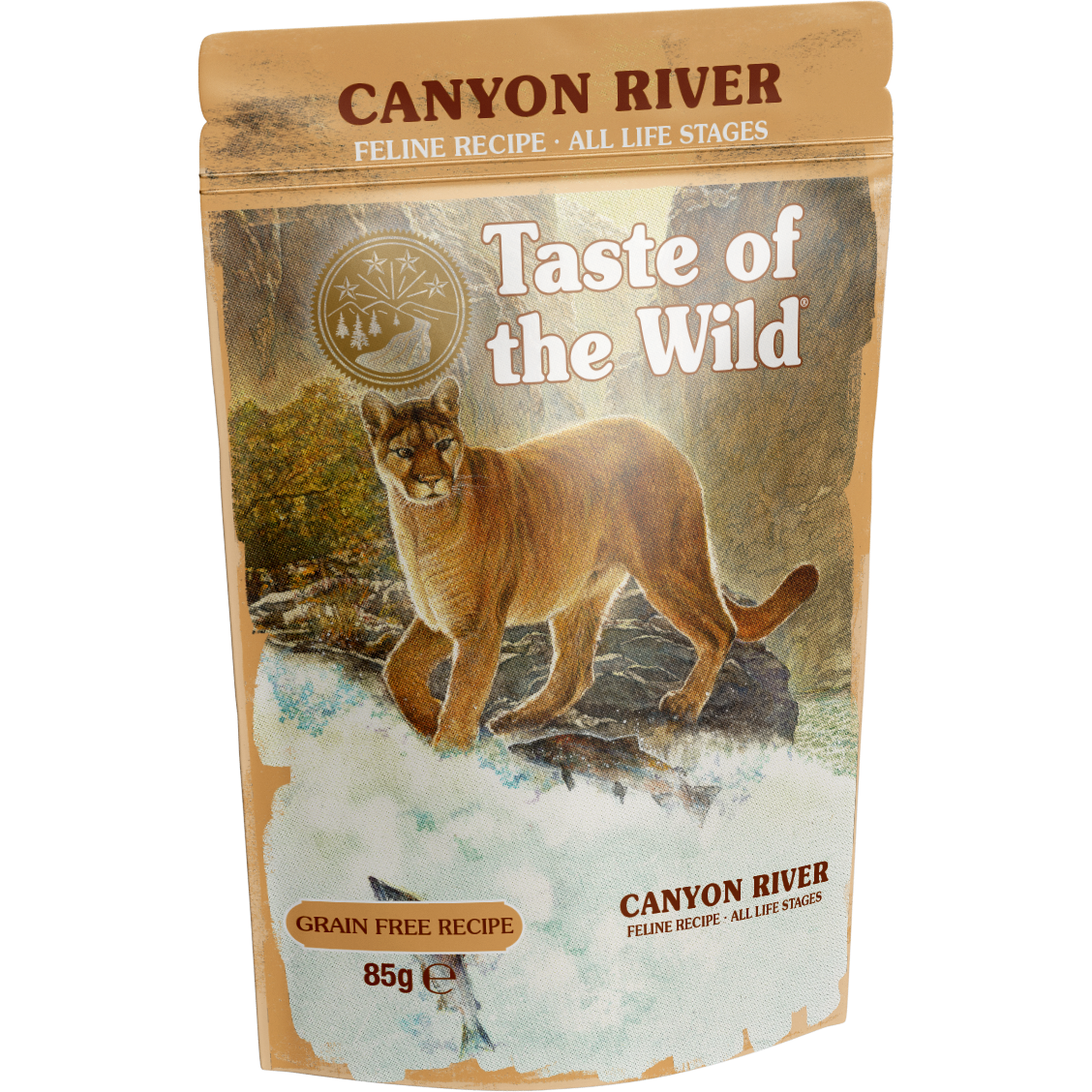 TASTE OF THE WILD - Wet Cat Food Canyon River Cat Chunks in Gravy Pouch