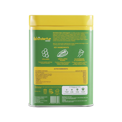 Wonderfur Hip & Joint Support for Dogs & Cats 250g