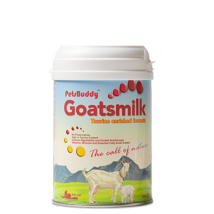 PetsBuddy Goatmilk Taurine Enriched Formula for Cat 300g