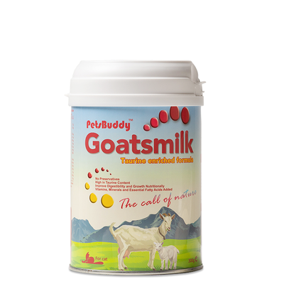 PetsBuddy Goatmilk Taurine Enriched Formula for Cat 300g
