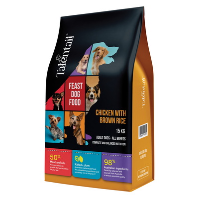Talentail Adult Dog Dry Food Chicken with Brown Rice