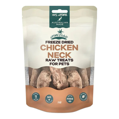 Nature Island Freeze Dried Chicken Neck Raw Pet Treats 80g