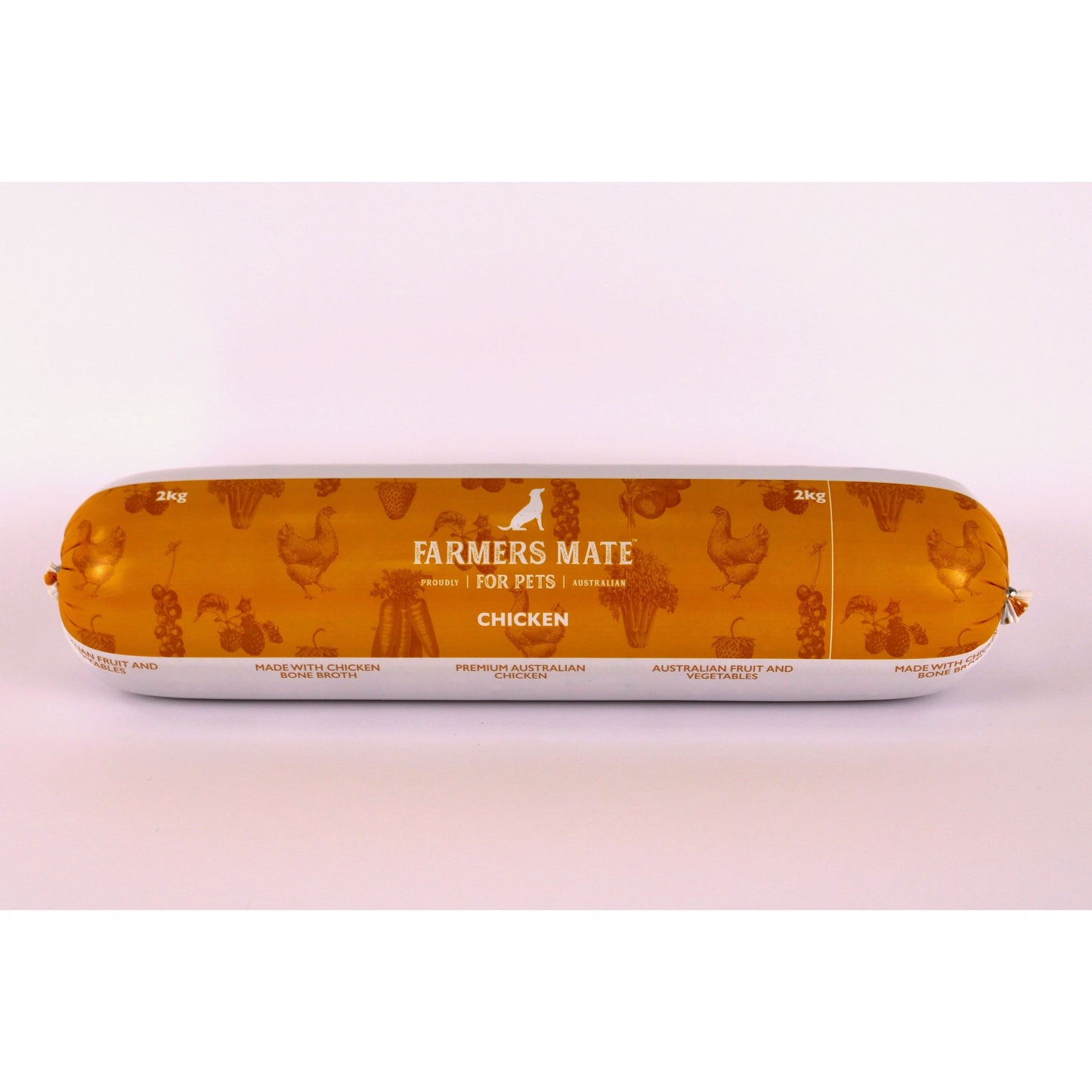Farmers Mate for Pets - Fresh Roll Dog Food Chicken
