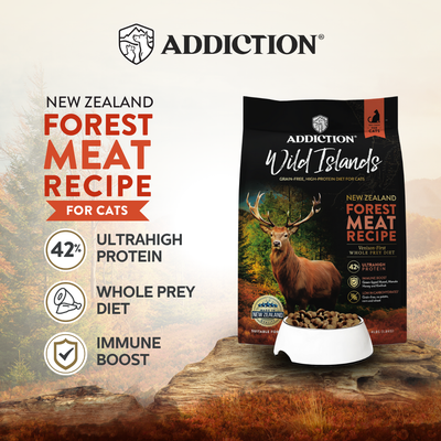 Addiction Cat Dry Food Wild Islands Forest Meat 1.8kg