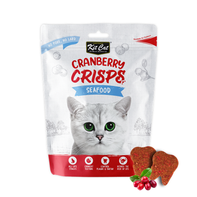 Kit Cat Cranberry Crisps Cat Treat Seafood 60g