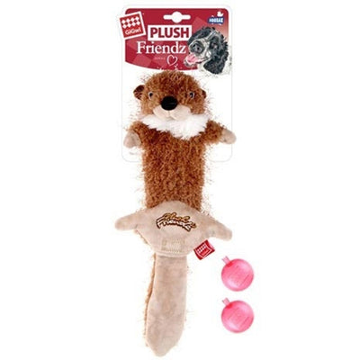 GiGwi Dog Toy - Plush Friends Squirrel Skin