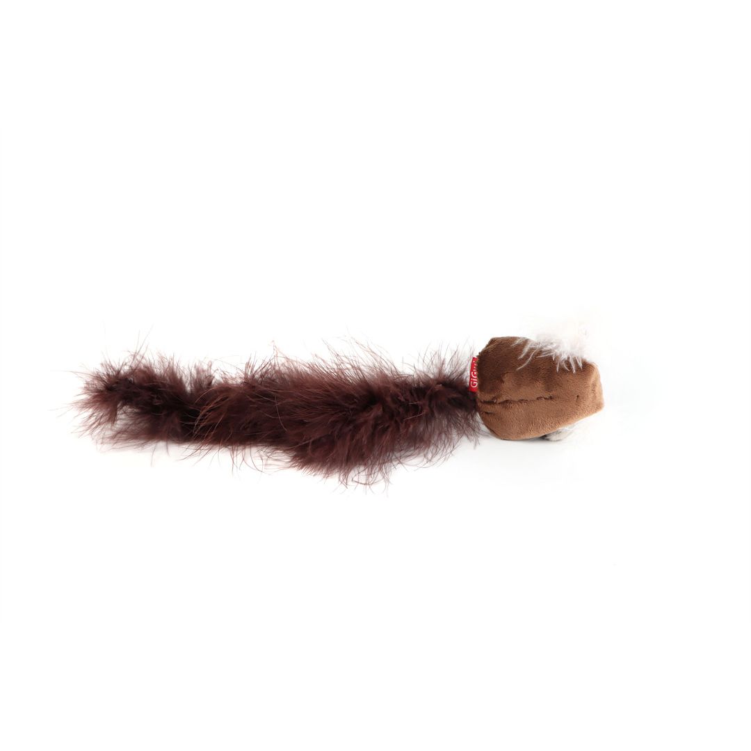 GIGWI Cat Toy - CATCH 'N' SCRATCH ECO OWL