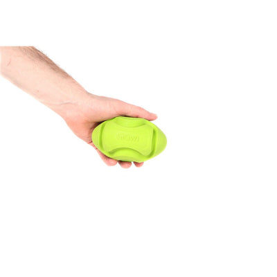 GiGwi Dog Toy - G-Foamer Rugby Ball Green