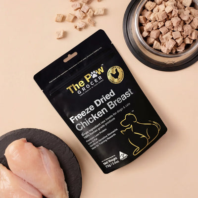 The Paw Grocer - Freeze Dried Chicken Breasts 72g