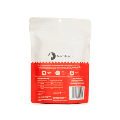 MEATY TREATY Kangaroo Steak Freeze Dried Dog & Cat Treats 80g