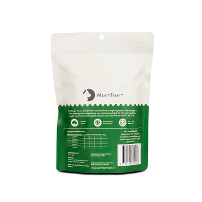 MEATY TREATY Turkey Meat Freeze Dried Dog & Cat Treats 80g