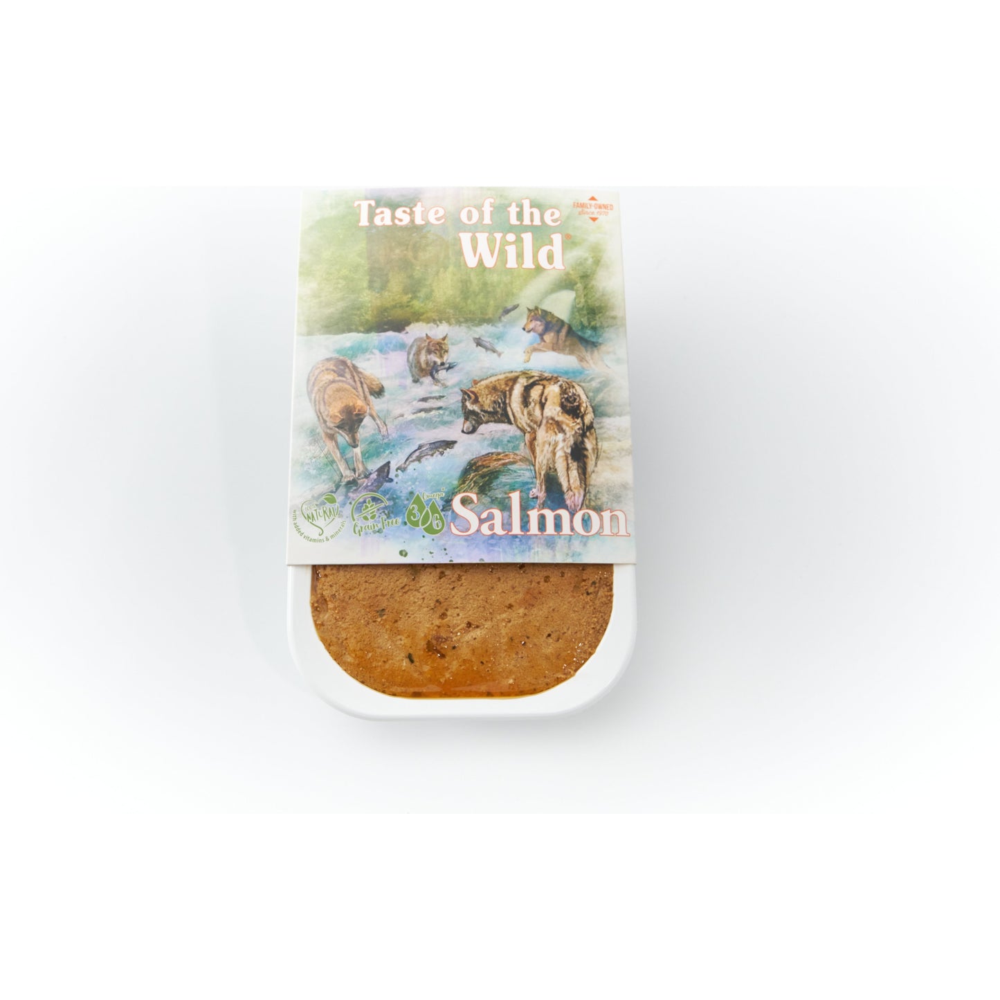 TASTE OF THE WILD - Wet Dog Food SALMON and Herring with Fruit and Vegetables Tray
