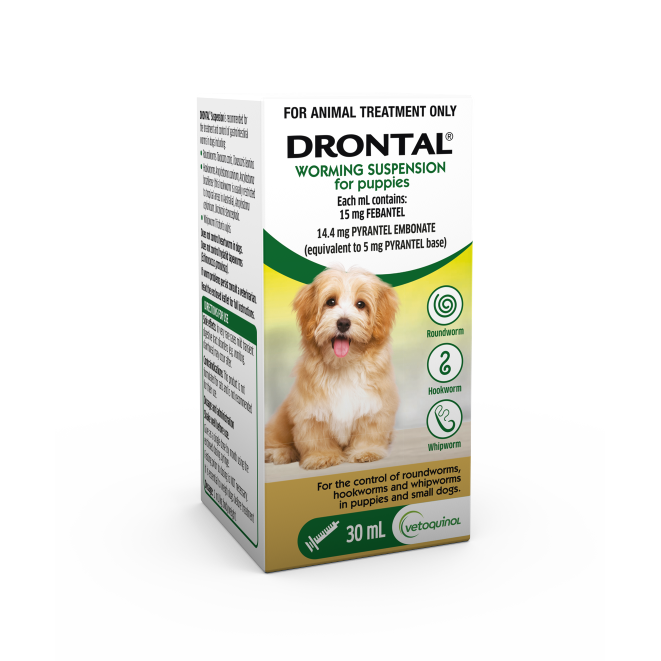 Drontal Worming Suspension For Puppy 30ml