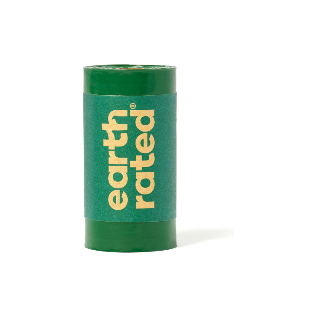 Earth Rated Poo Bags Lavender Refill Rolls 60 Bags
