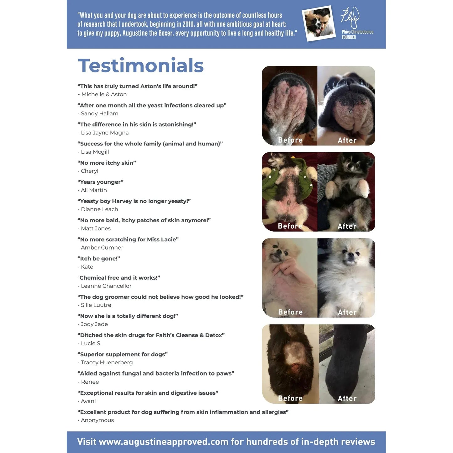 AUGUSTINE APPROVED SuperHeal For Dogs & Cats