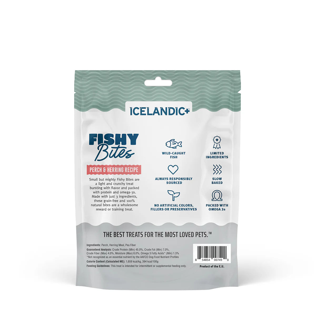 Icelandic+ Dog Treats Fishy Bites 57g
