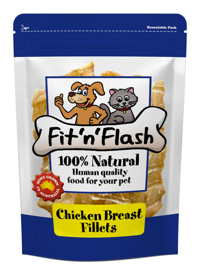 Fit'n'Flash Chicken Fillets For Cats and Dogs