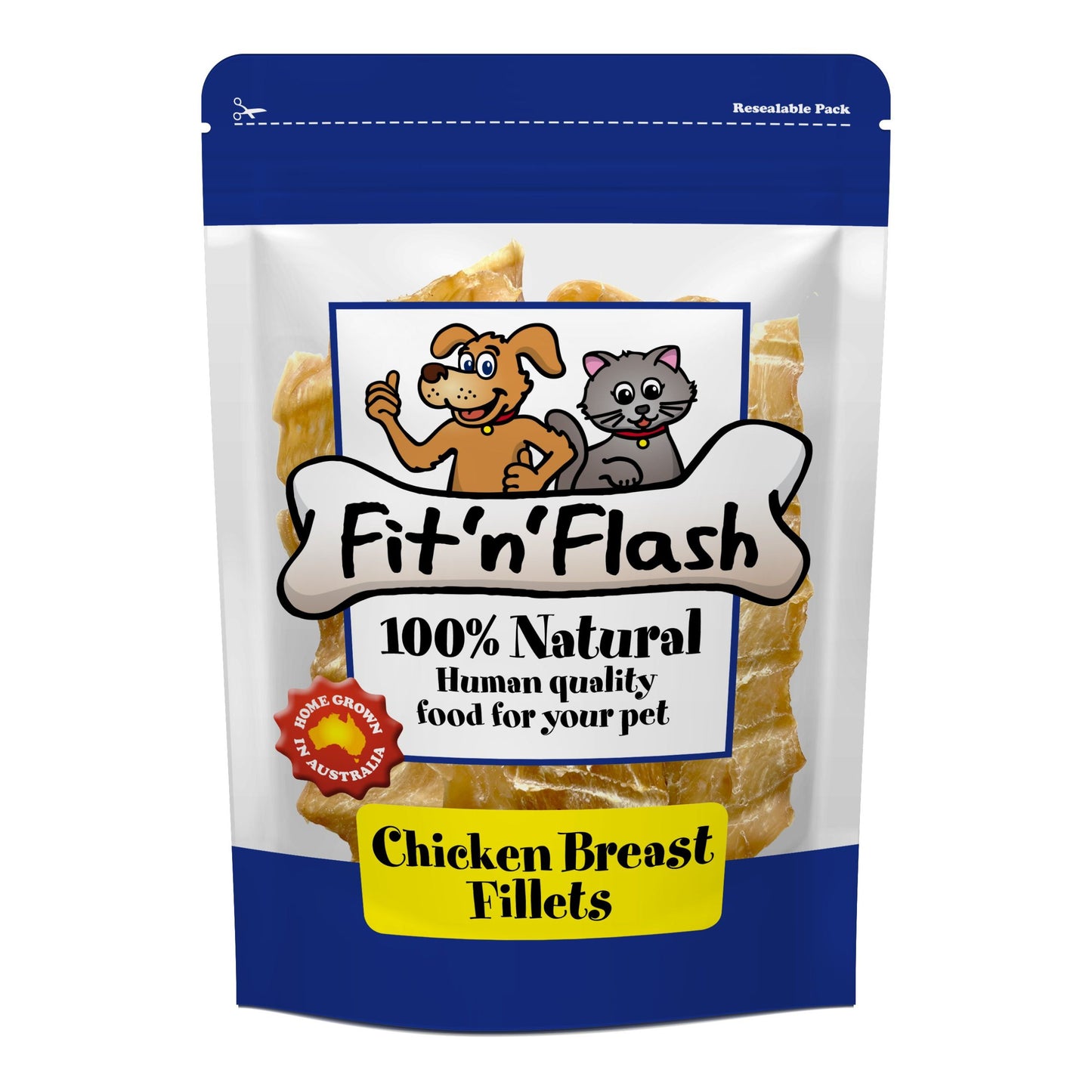 Fit'n'Flash Chicken Fillets For Cats and Dogs