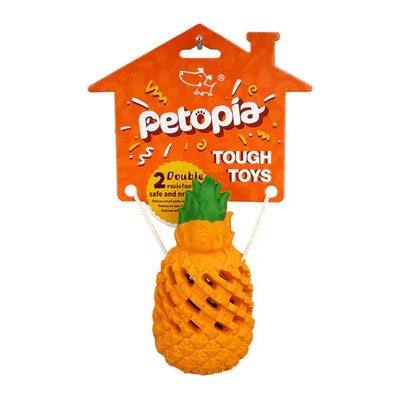 PETOPIA Ultra Tough Dog Toy Pawsome Pineapple