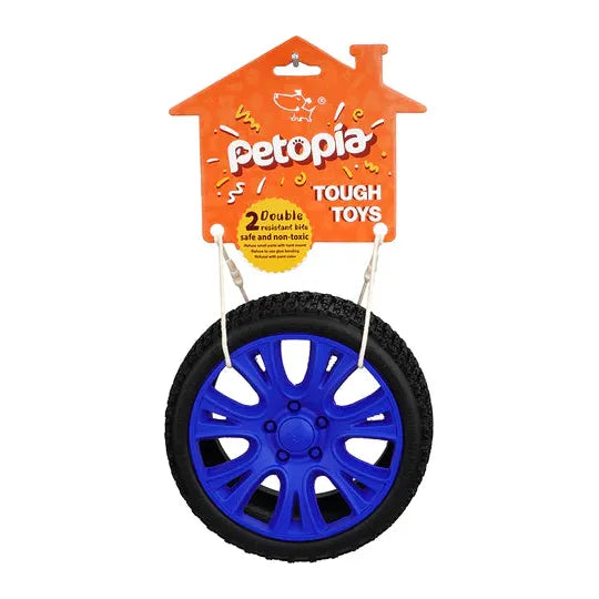 PETOPIA Ultra Tough Dog Toy Crazy Tyre