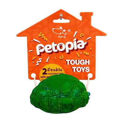 PETOPIA Ultra Tough Dog Toy Titan Turtle