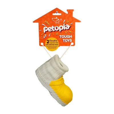 PETOPIA Ultra Tough Dog Toy Old Boots