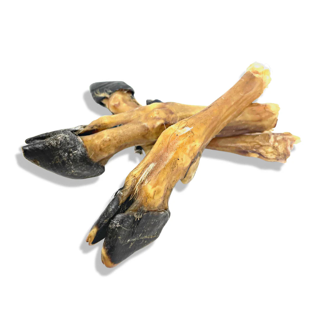 The Pet Projcet Dog Treats NATURAL GOAT TROTTERS 3PK