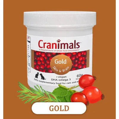 Cranimals Gold Supplement 60g For Dogs & Cats