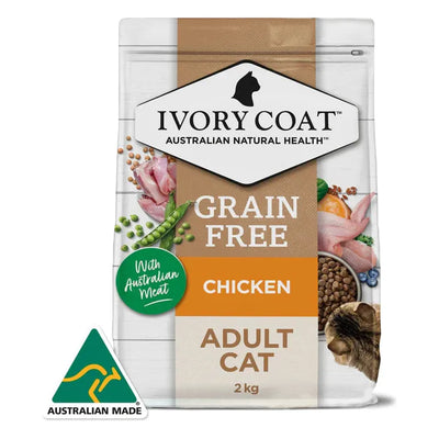 IVORY COAT - GRAIN FREE ADULT DRY CAT FOOD CHICKEN