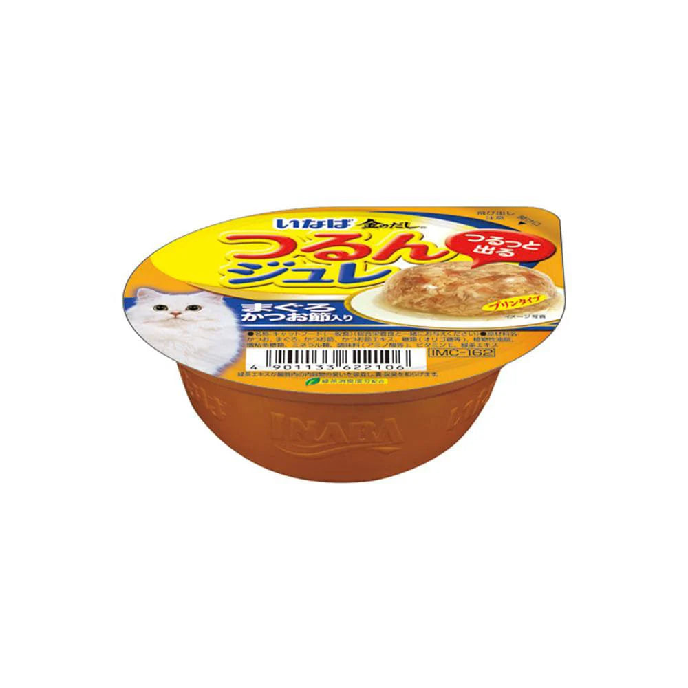 CIAO Tuna Flake Jelly In Sliced Bonito Broth Cat Treats 65g